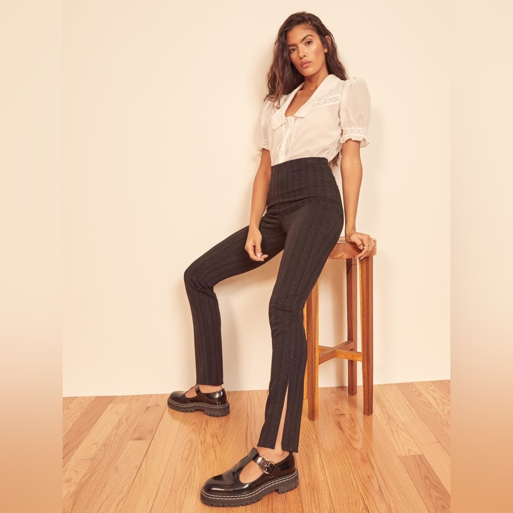 Reformation Largo high waisted pats size medium